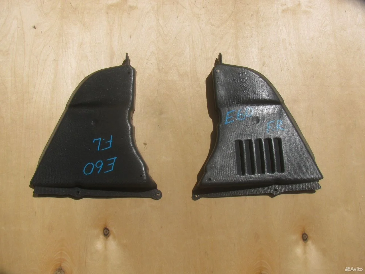 Локер защита бампера уголок передний bmw 525 e60