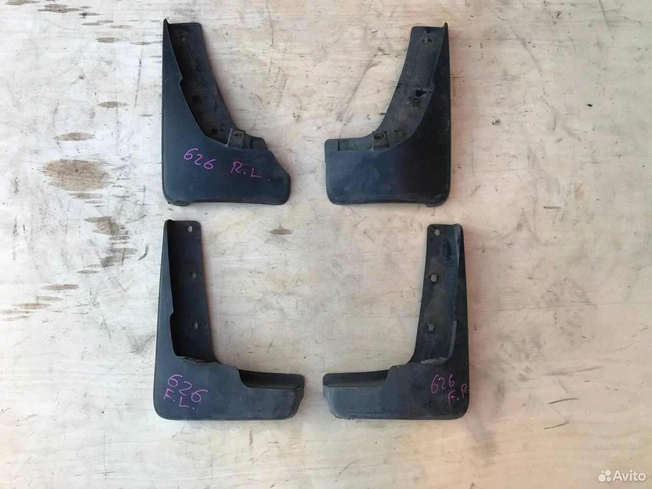 Брызговики комплект nissan x-trail t31