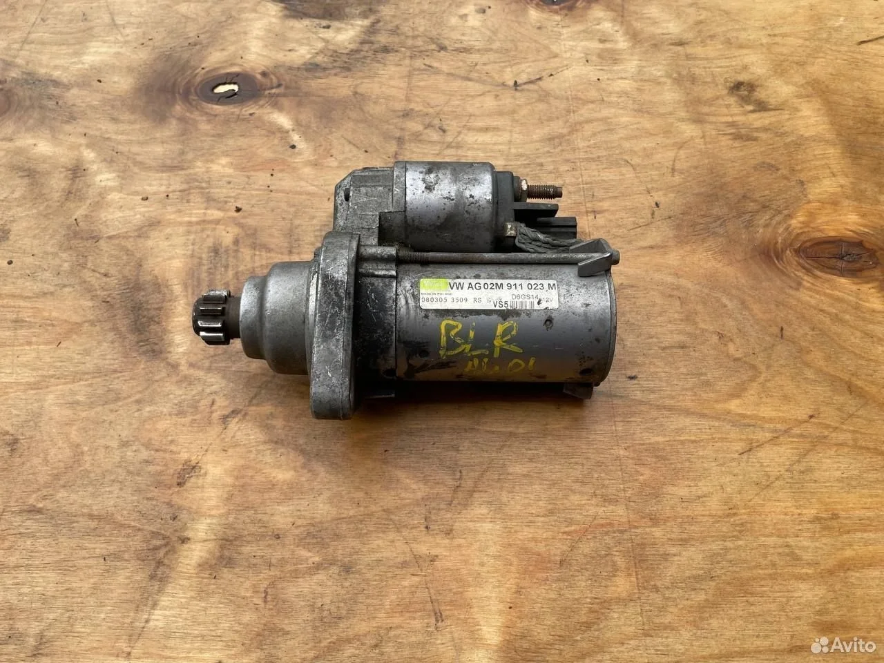 Стартер volkswagen audi skoda cda bzb