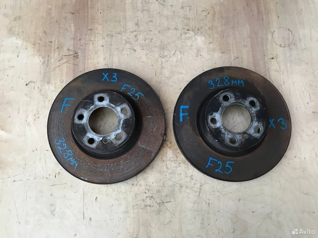 Тормозные диски передние bmw x3 x4 f25 f26