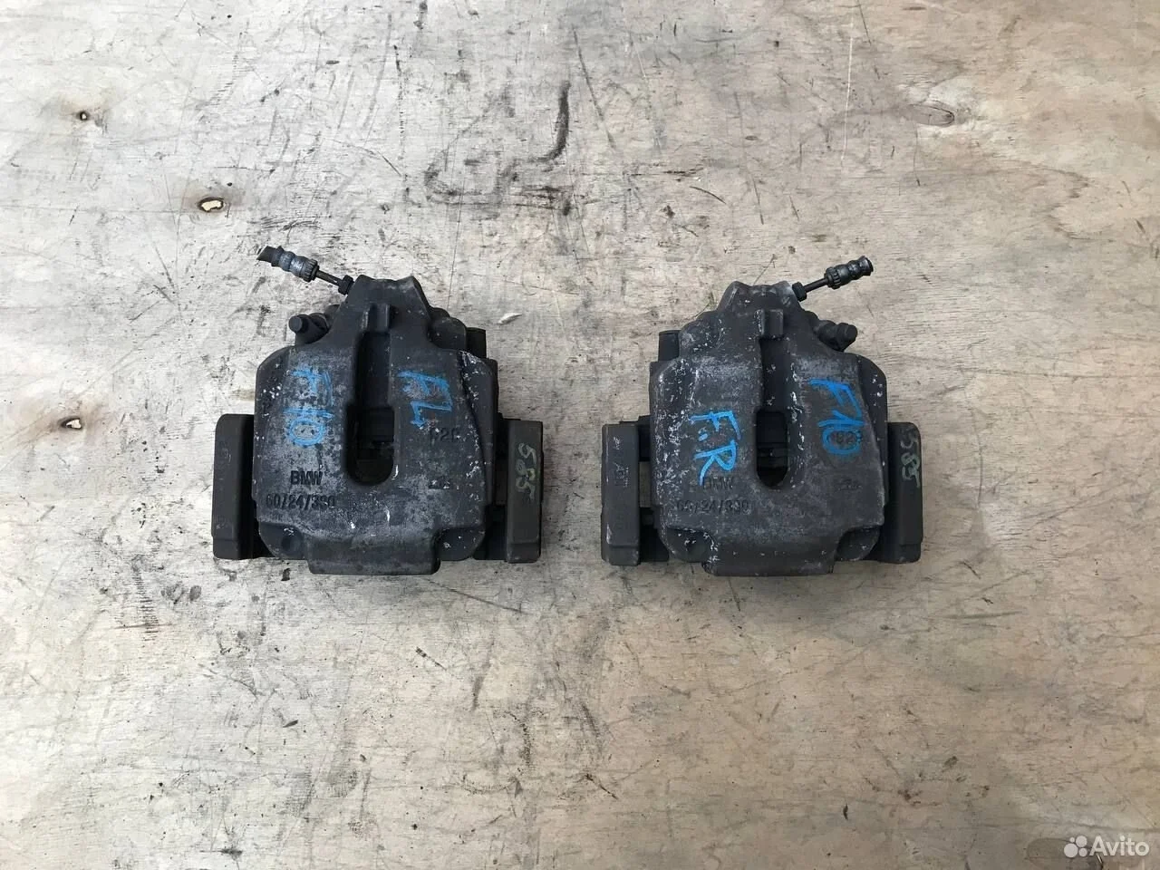 Суппорт передний левый правый bmw 520 f10