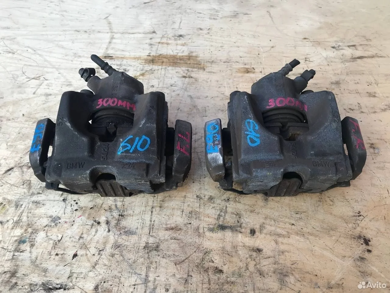 Суппорт передний bmw 320 e90 e87 300 мм