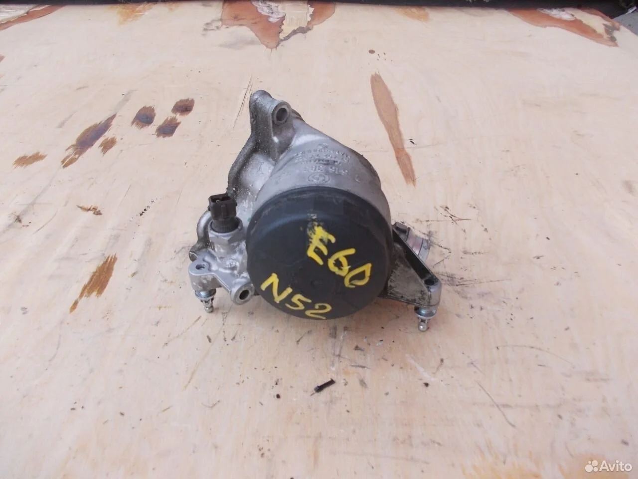 Корпус масляного фильтра bmw n52 e60 e90