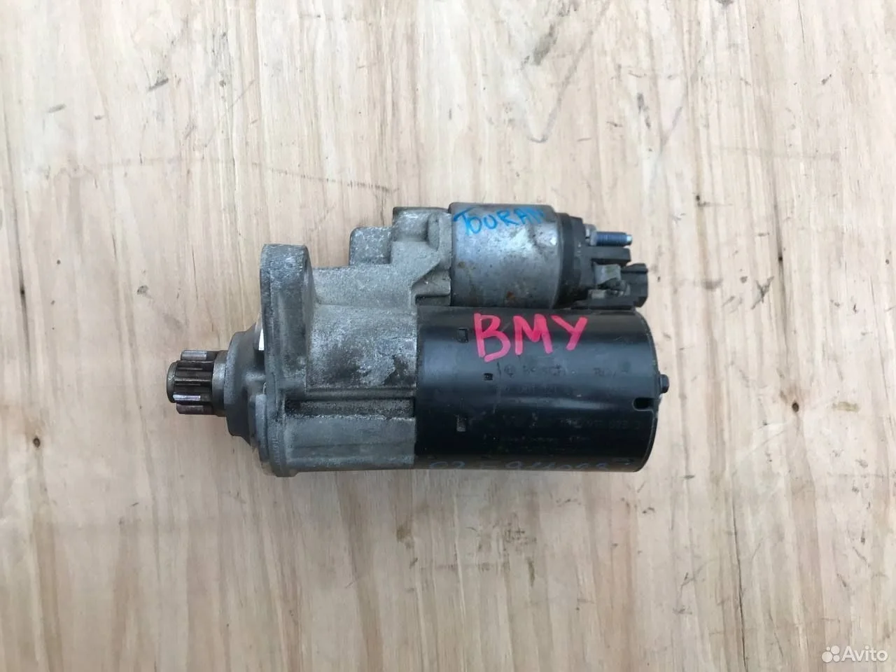 Стартер volkswagen 1.4 touran jetta 5 golf 5