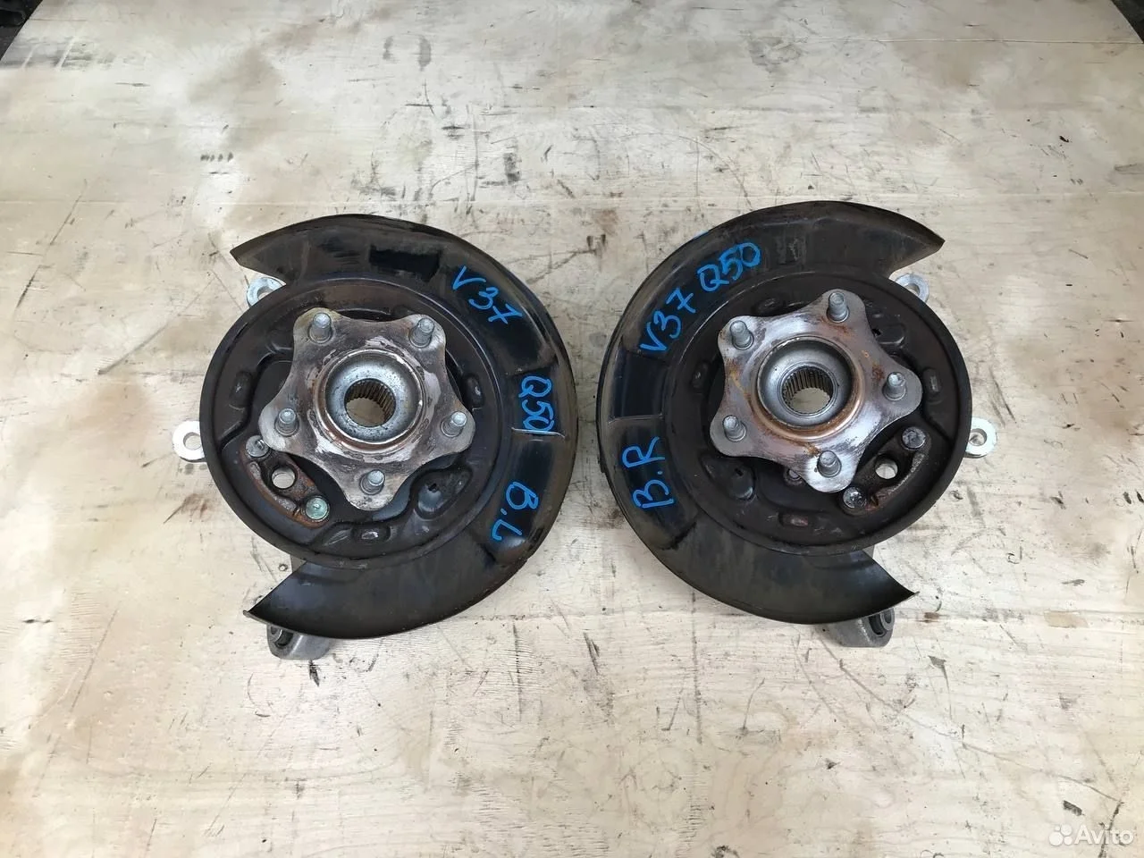 Ступица задняя кулак infiniti q50 v37