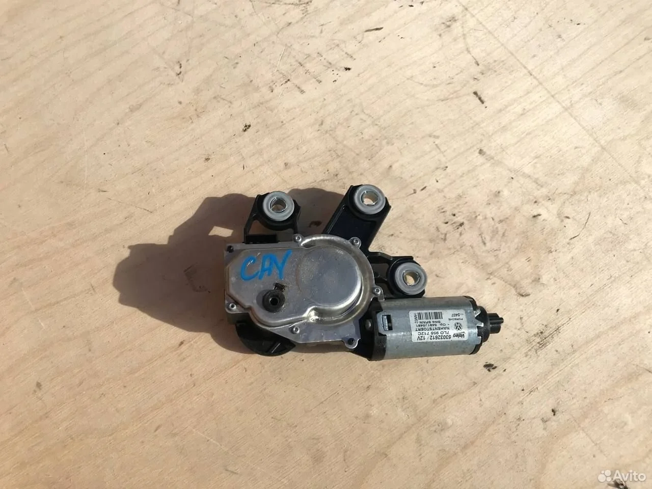 Мотор заднего дворника porsche cayenne 957 touareg