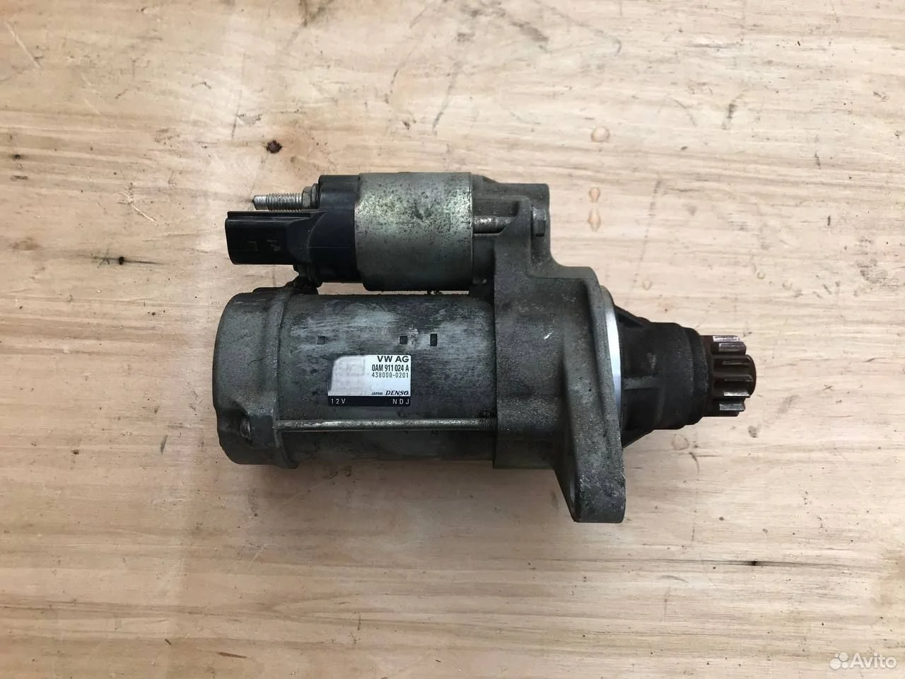 Стартер volkswagen golf passat jetta 1.2 1.4 1.8