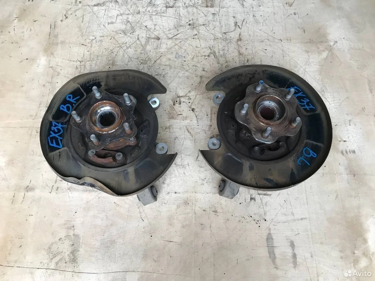 Ступица задняя infiniti qx50 ex37 ex35 j50 g37 v36