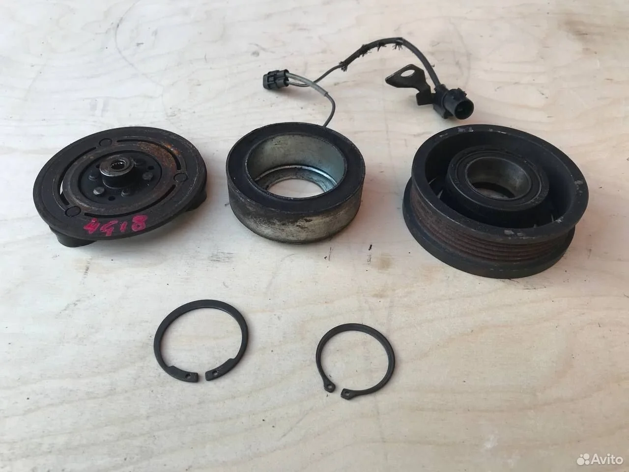 Муфта компрессора кондиционера mitsubishi lancer 9