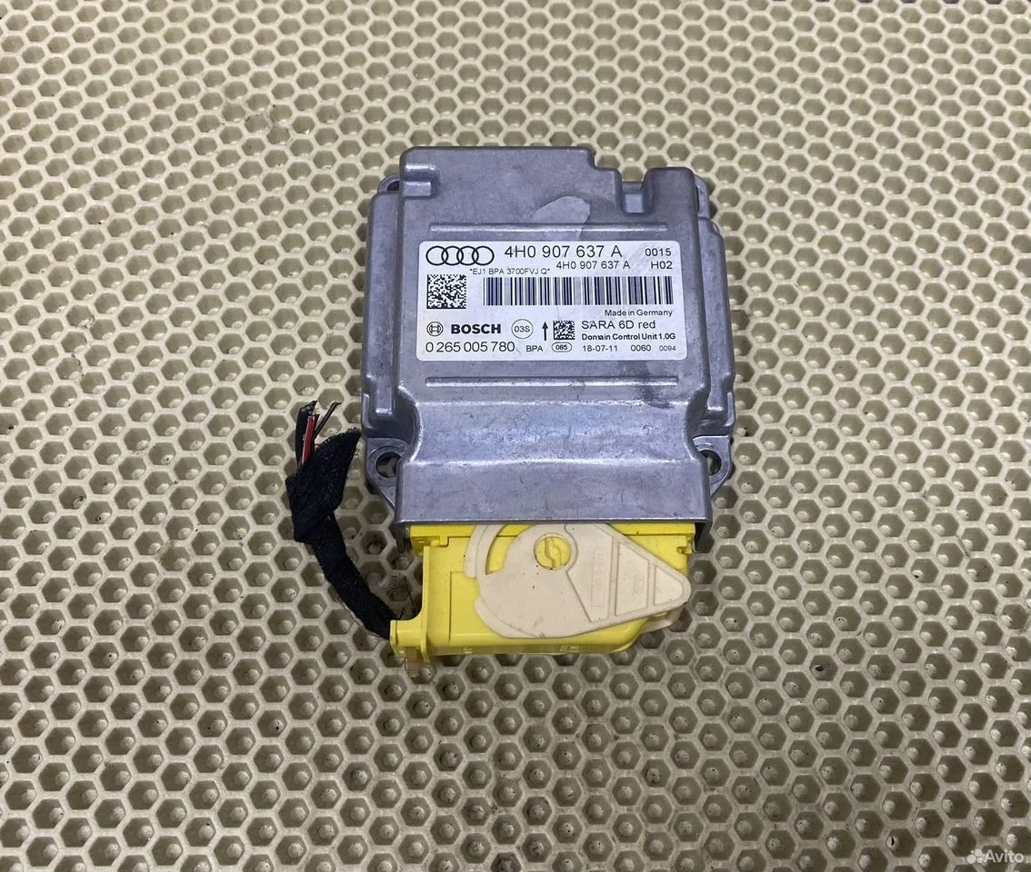 Датчик ускорения audi a8 4h d4 4h0907637a