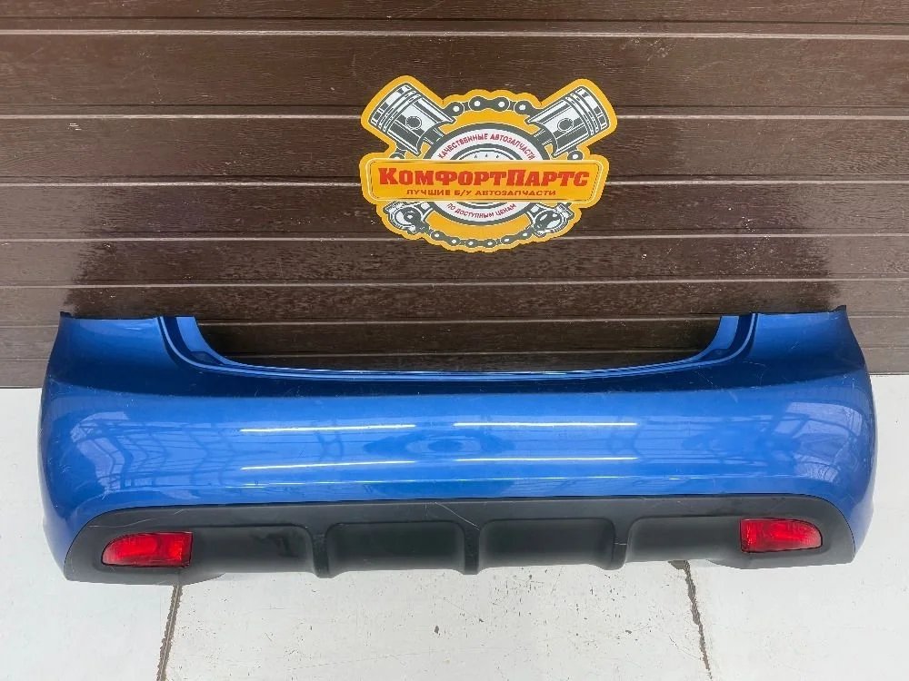 Бампер задний Kia Rio II рестайлинг (2009—2011)