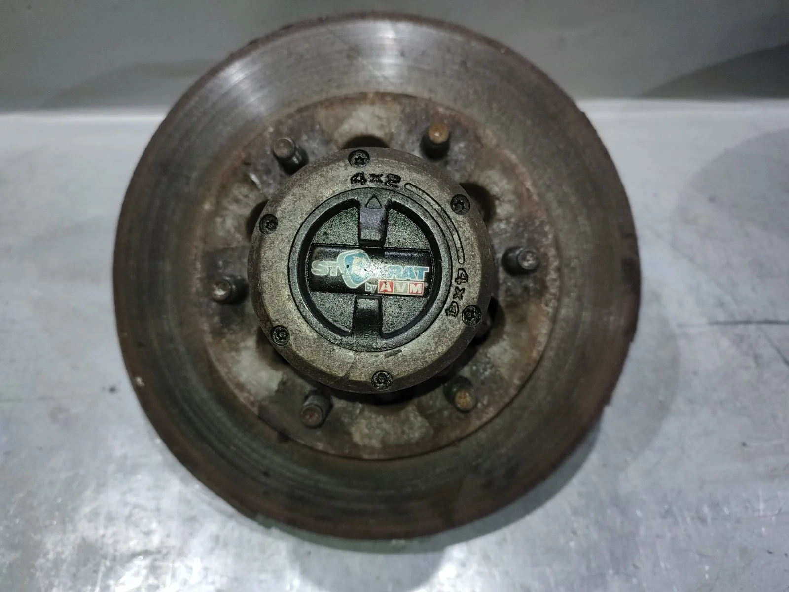 Цапфа (кулак поворотный) SsangYong Rexton 2005 Y200