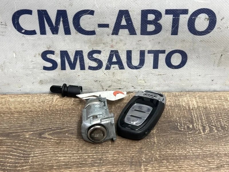 Личинка замка двери Audi A8 2013 107837167BK D4 3.0 CRE, передняя правая