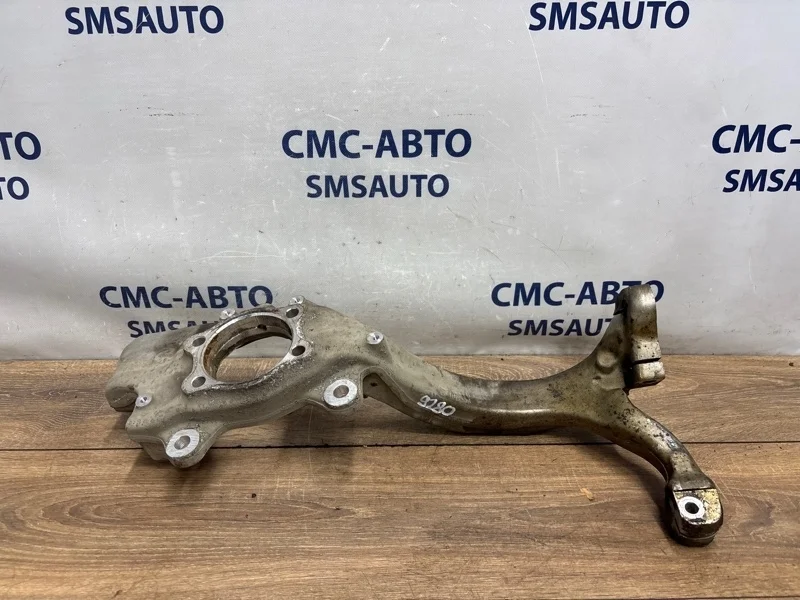 Кулак поворотный Audi A6 2006 4F0407253G C6 3.2 AUK, передний левый