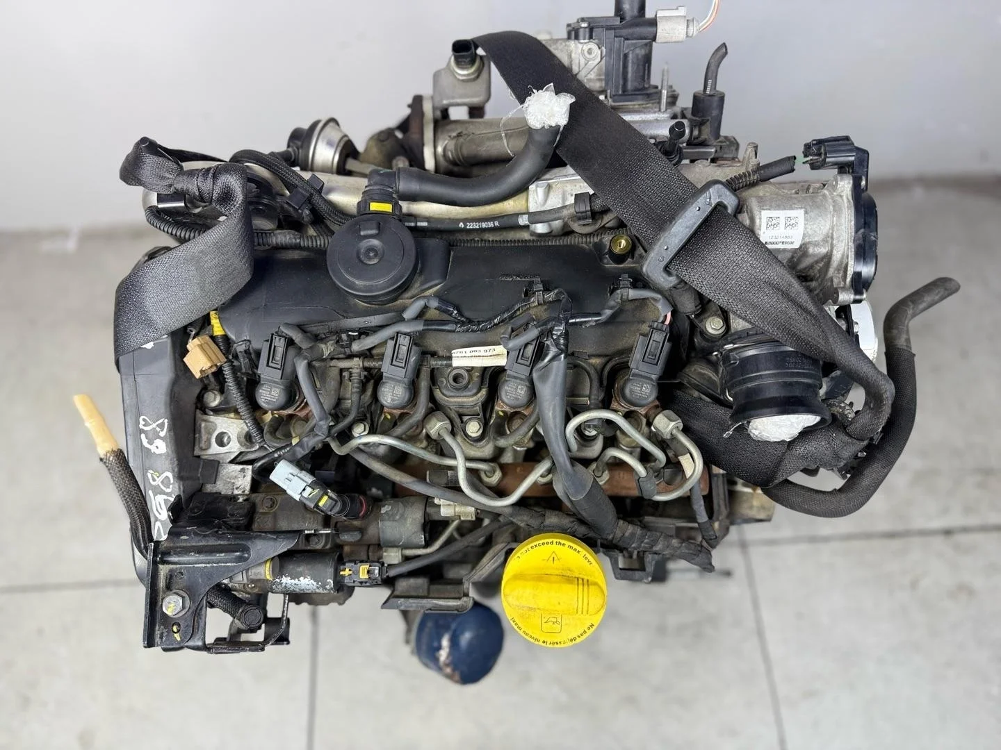 Двигатель K9K858 Renault Duster рест.