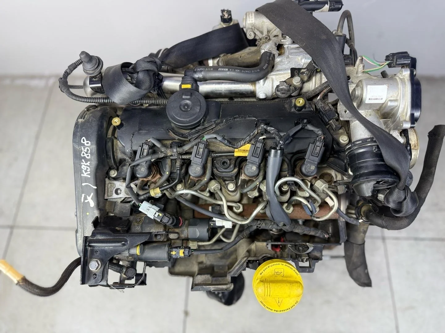 Двигатель K9K858 Renault Duster рест.
