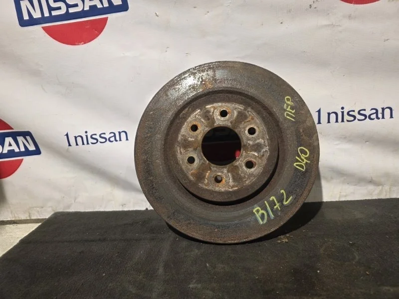 Диск тормозной Nissan Navara 2012 402065X00A D40 YD25, передний