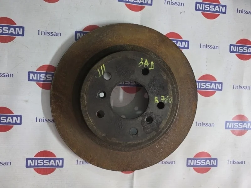 Диск тормозной Nissan Qashqai 2015 432064EA0A J11 HRA2, задний