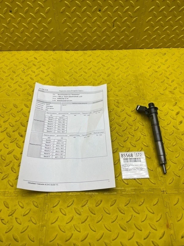 Форсунка топливная Bmw X3 2020 13538571565 G01 B57D30A 58406217