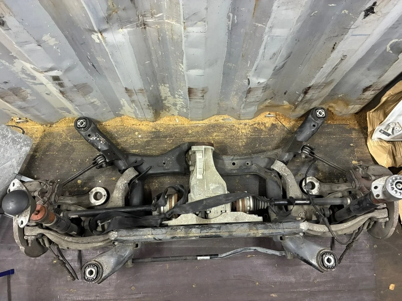 Балка подвески Audi A6 2012 4G0505235Q CHVA, задняя