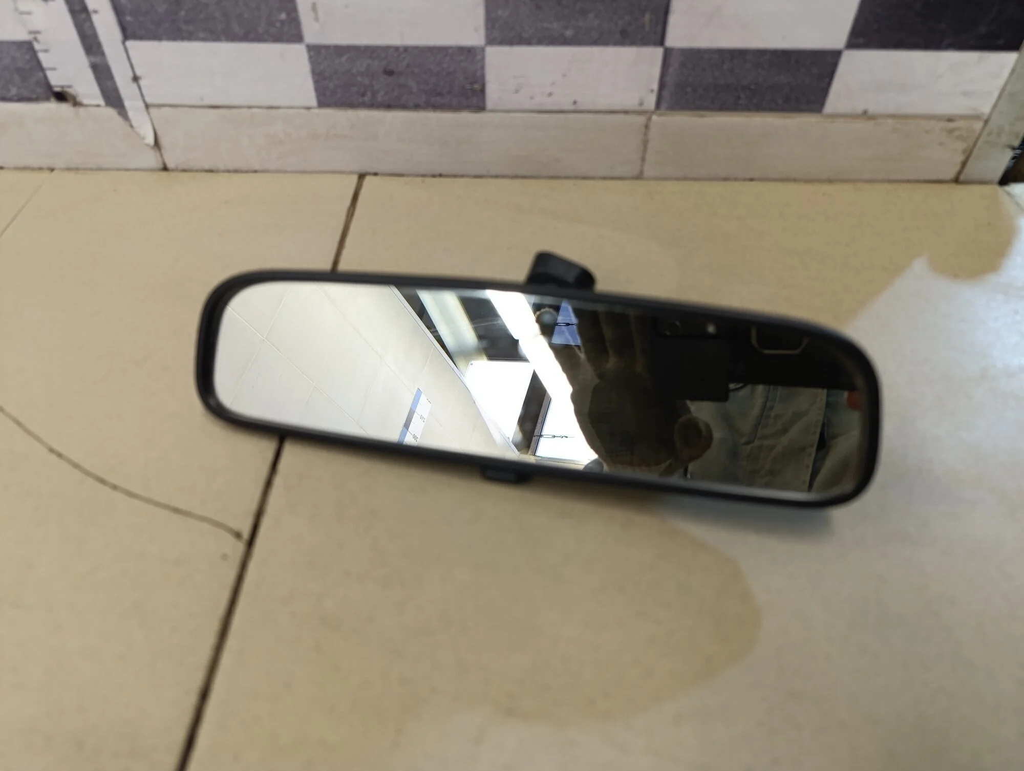 Зеркало заднего вида Solaris 2010-2017