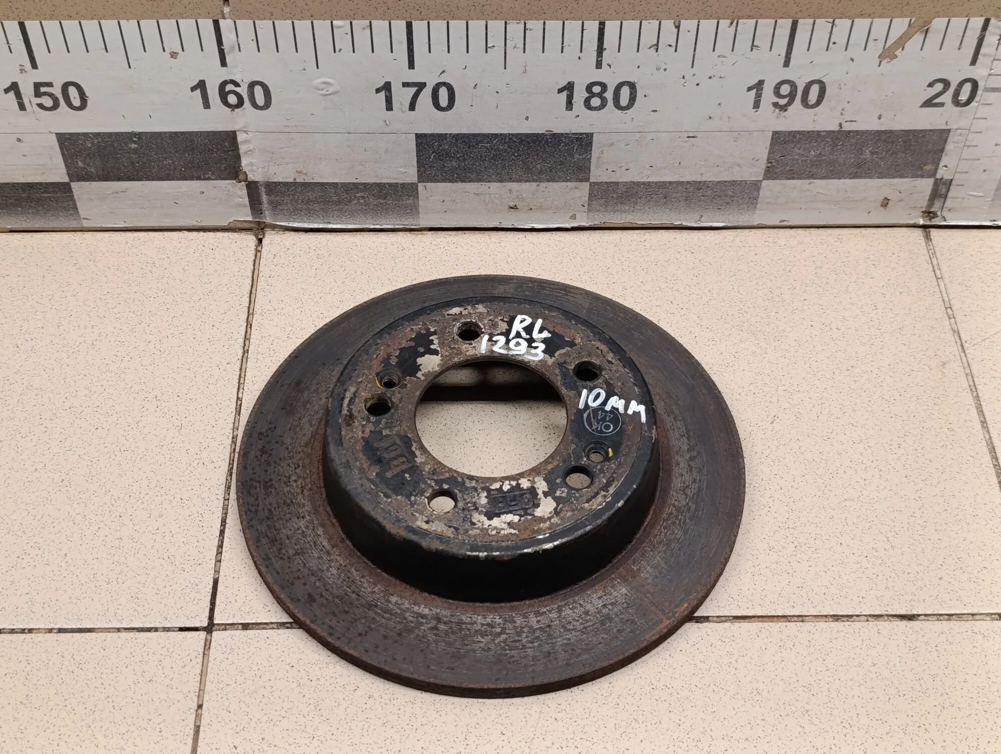 Диск тормозной задний Ceed 2012>