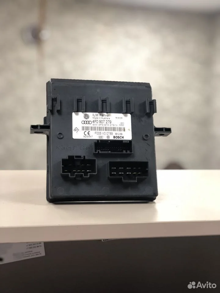 Блок бортовой сети audi a6 4f c6 рест