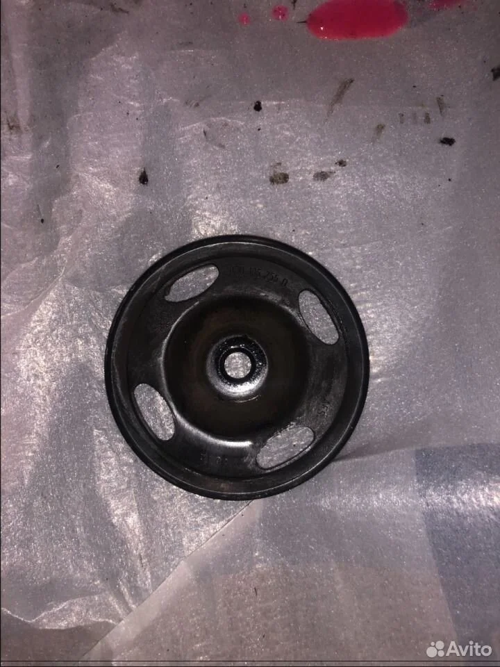 Шкив коленвала 03d105255d vw polo 5 седан