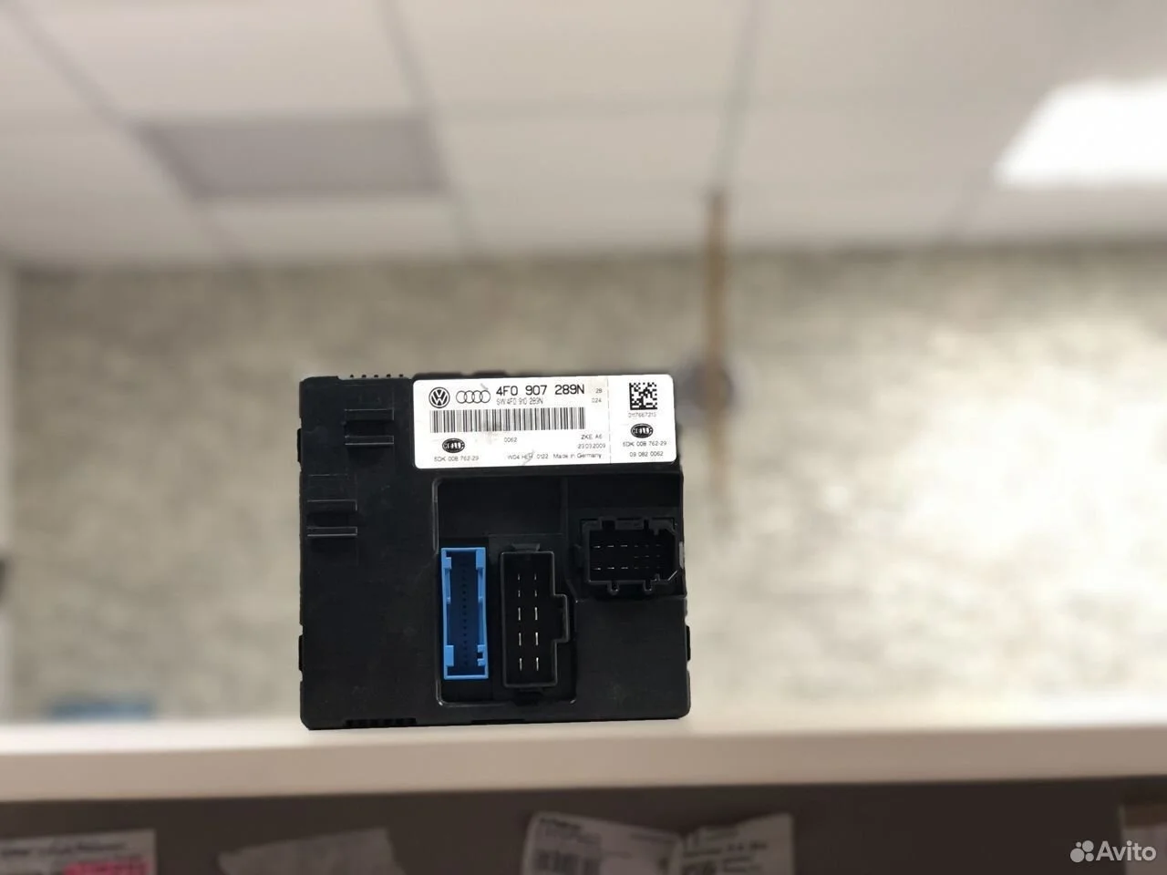 Блок комфорта audi a6 c6 4f 4f0907289n