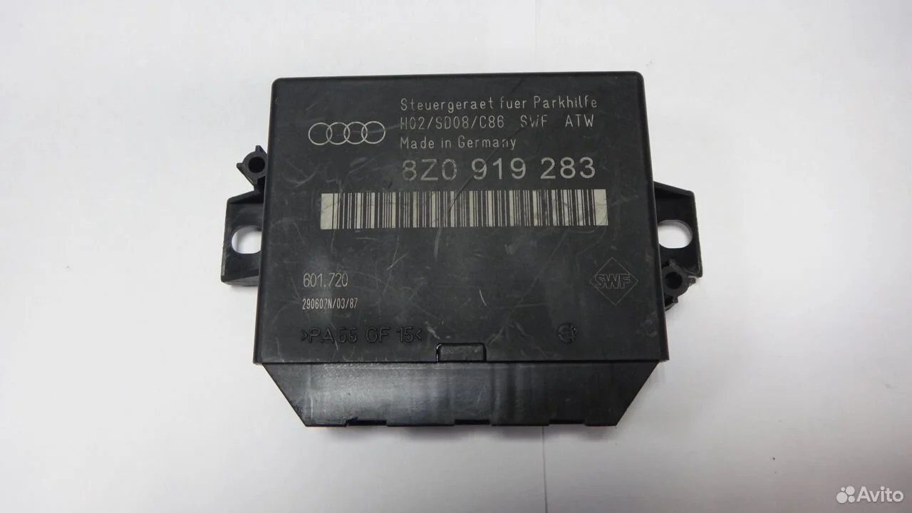 Блок управления парктроником 8z0919283 audi a6 c5