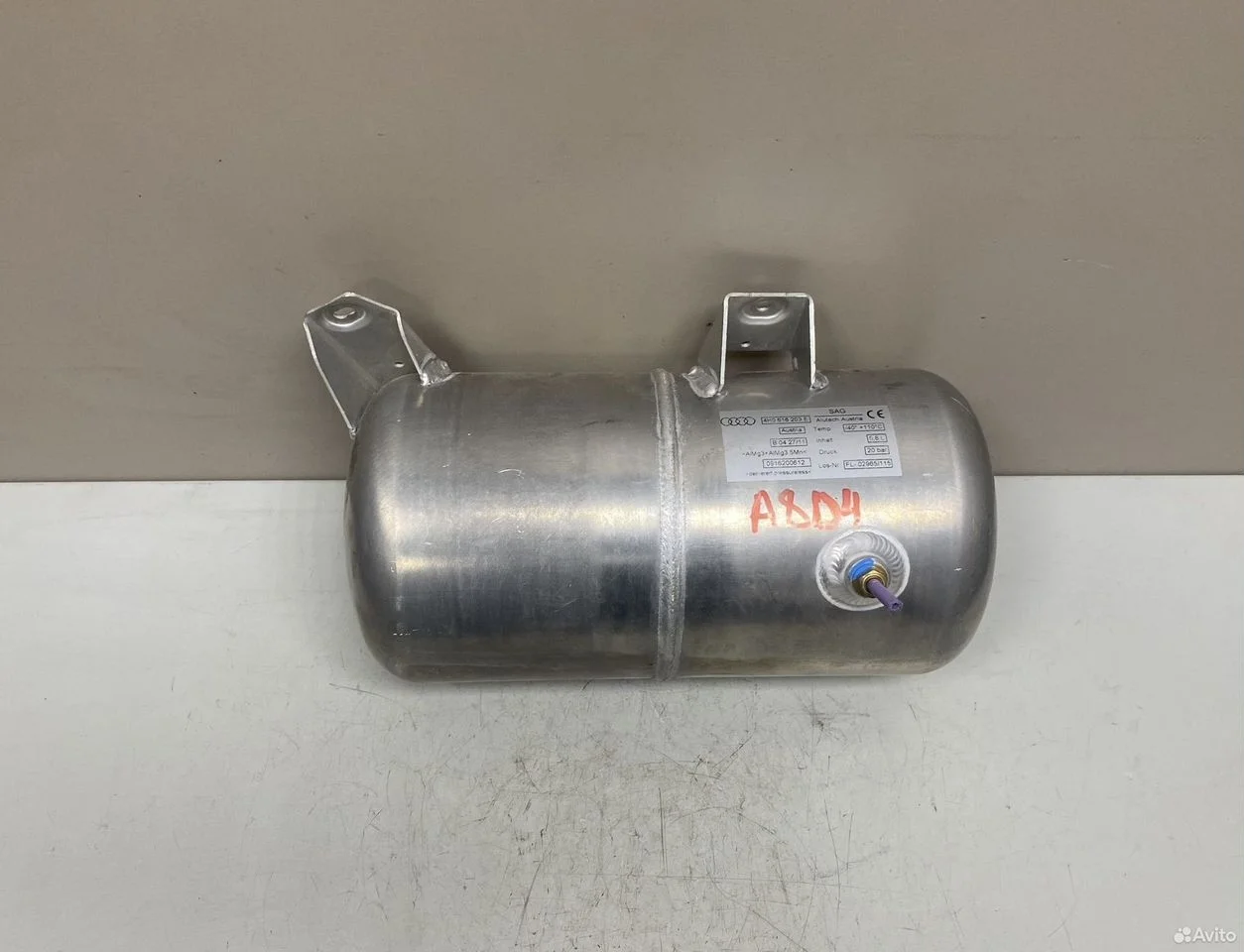 Ресивер для пневмоподвески audi a8 d4 4h