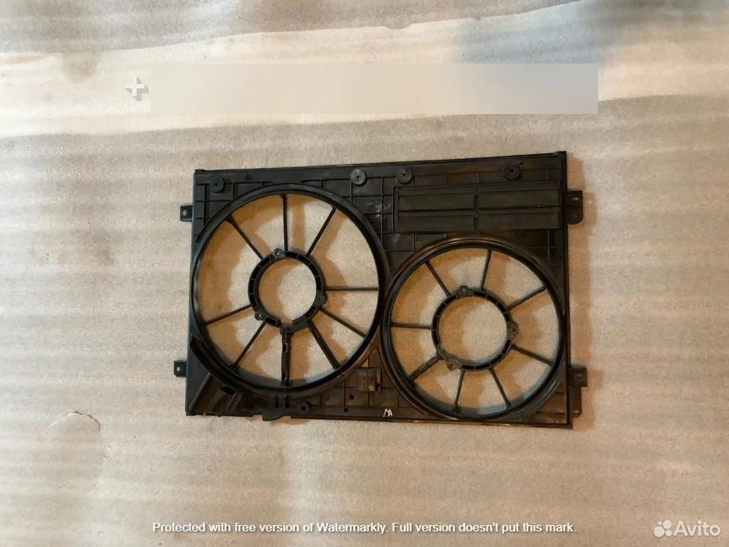 Диффузор вентиляторов vw passat b6 1k0121207bc