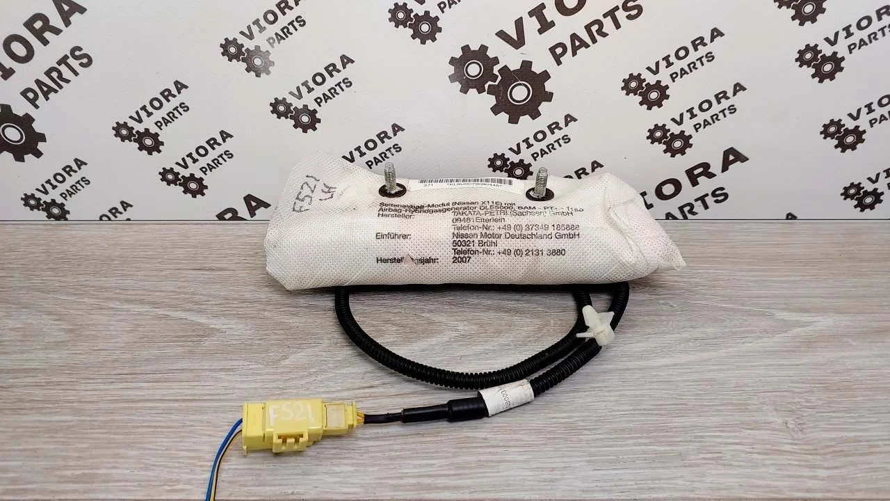 Подушка безопасности в сиденье Nissan Note 2007 985H19U00A E11 CR14DE, левая