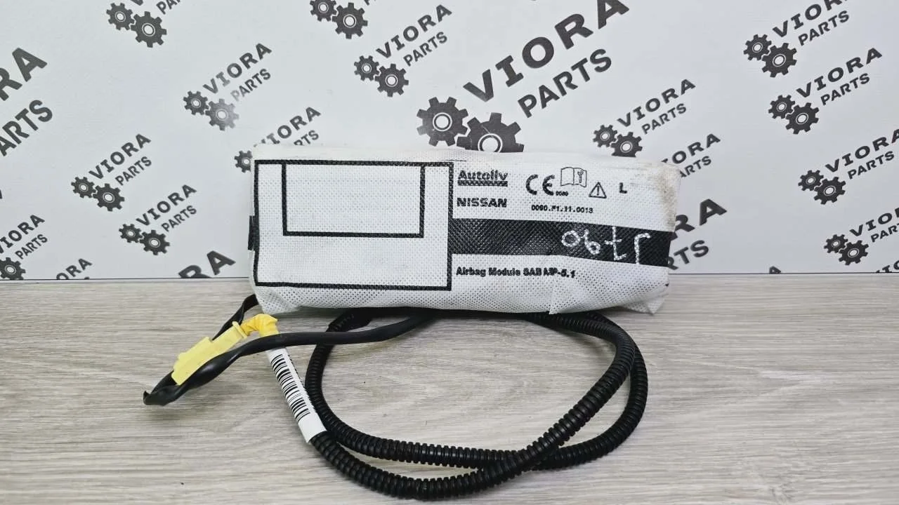 Подушка безопасности в сиденье Nissan Juke 2014 985H11KA1B YF15 HRA2DDT, левая