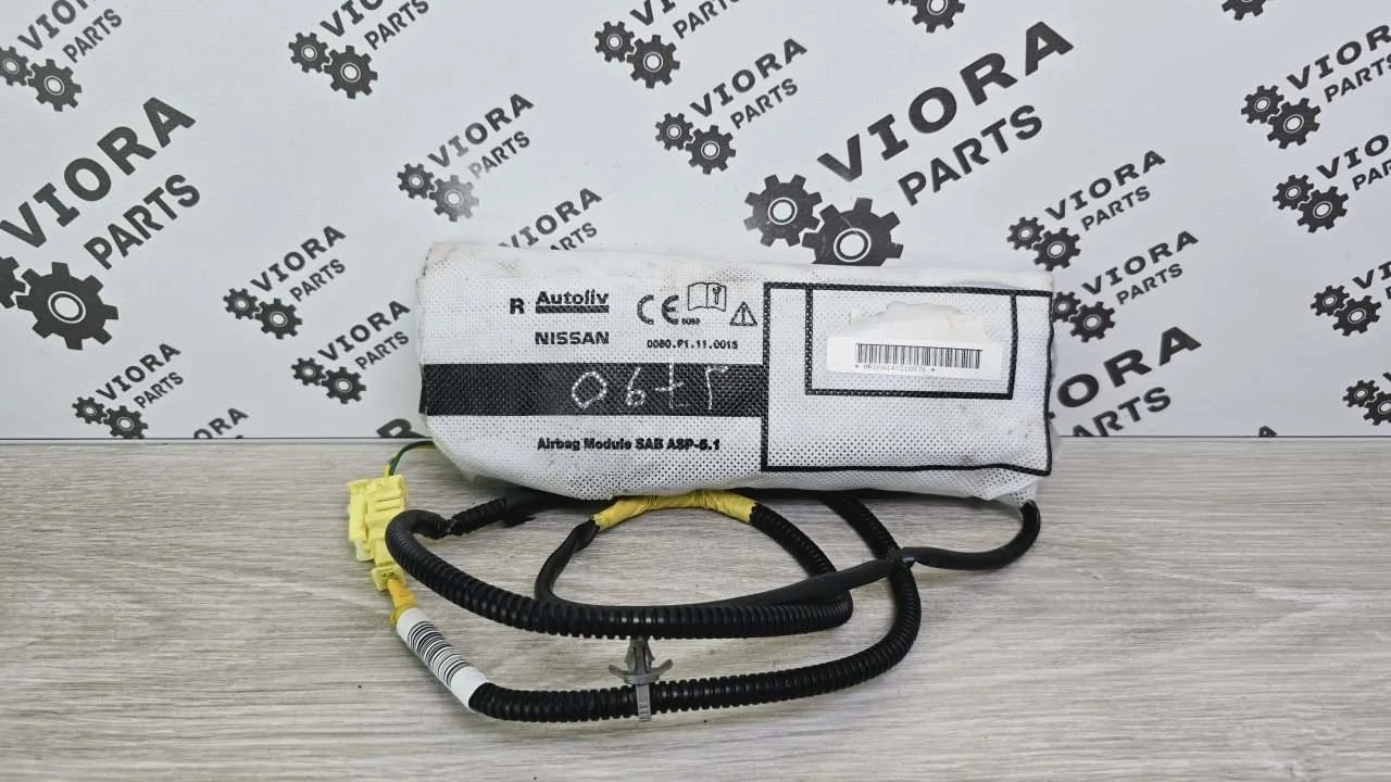 Подушка безопасности в сиденье Nissan Juke 2014 985H01KA1B YF15 HRA2DDT, правая