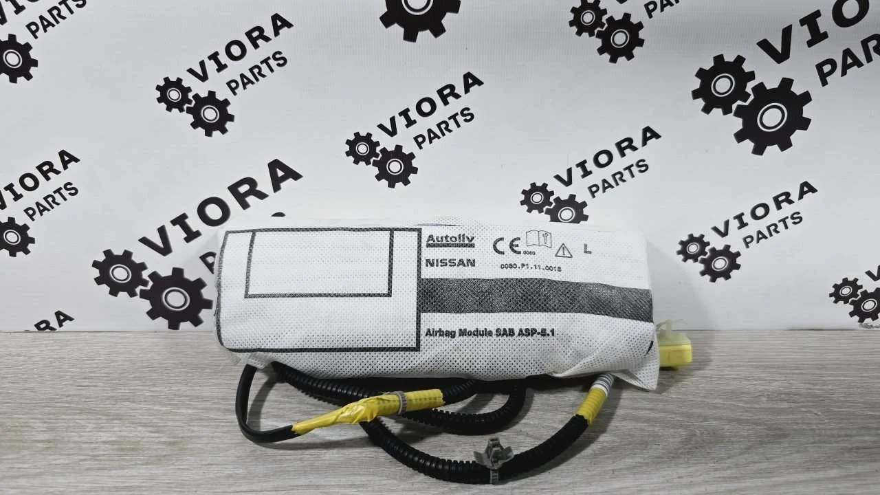 Подушка безопасности в сиденье Nissan Juke 2014 985H11KA1B YF15 HR16DE, левая