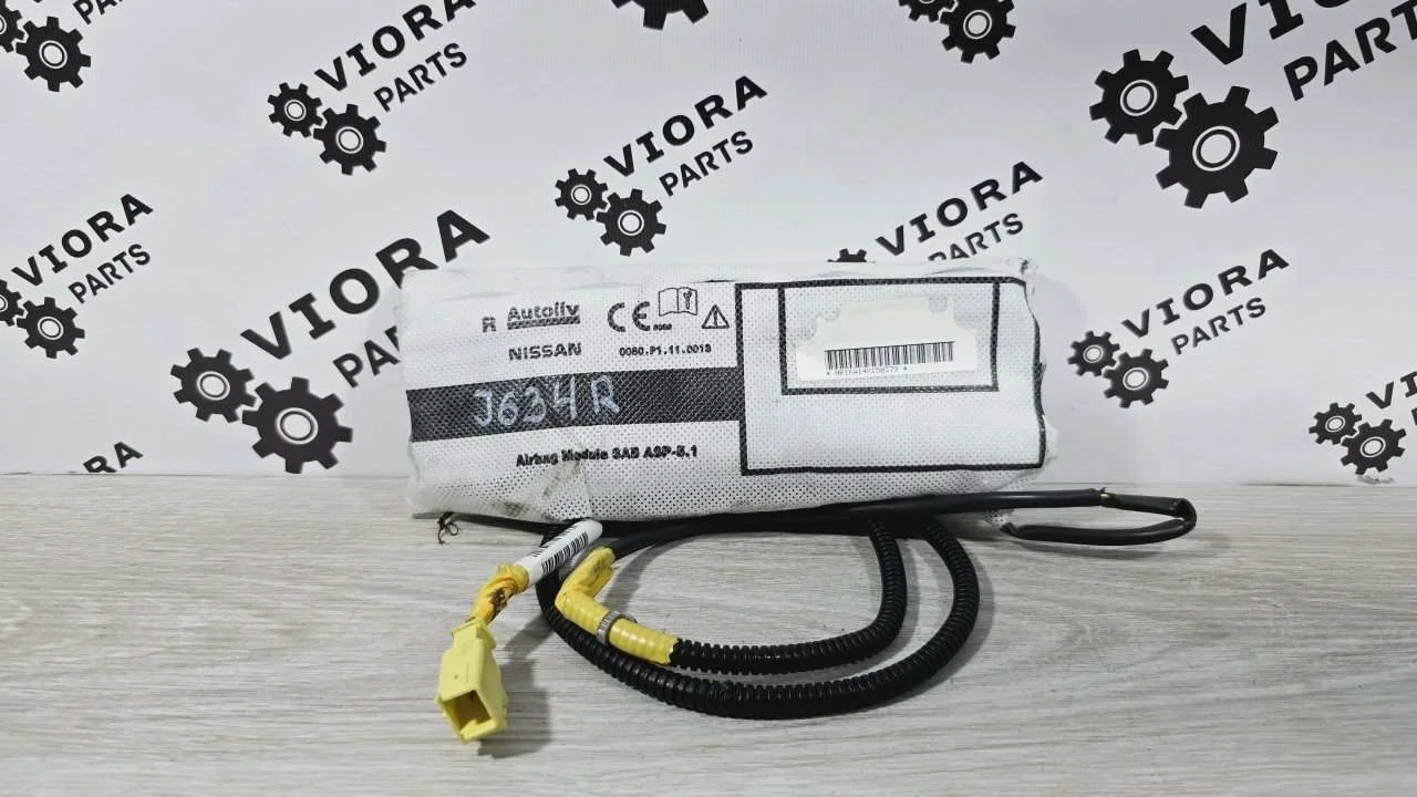 Подушка безопасности в сиденье Nissan Juke 2014 985H01KA1B YF15 HR16DE, правая