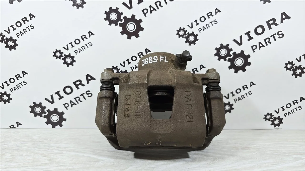 Суппорт тормозной пробег 40к! Chevrolet Lacetti 2007 96549788 J200 F16D3, передний левый