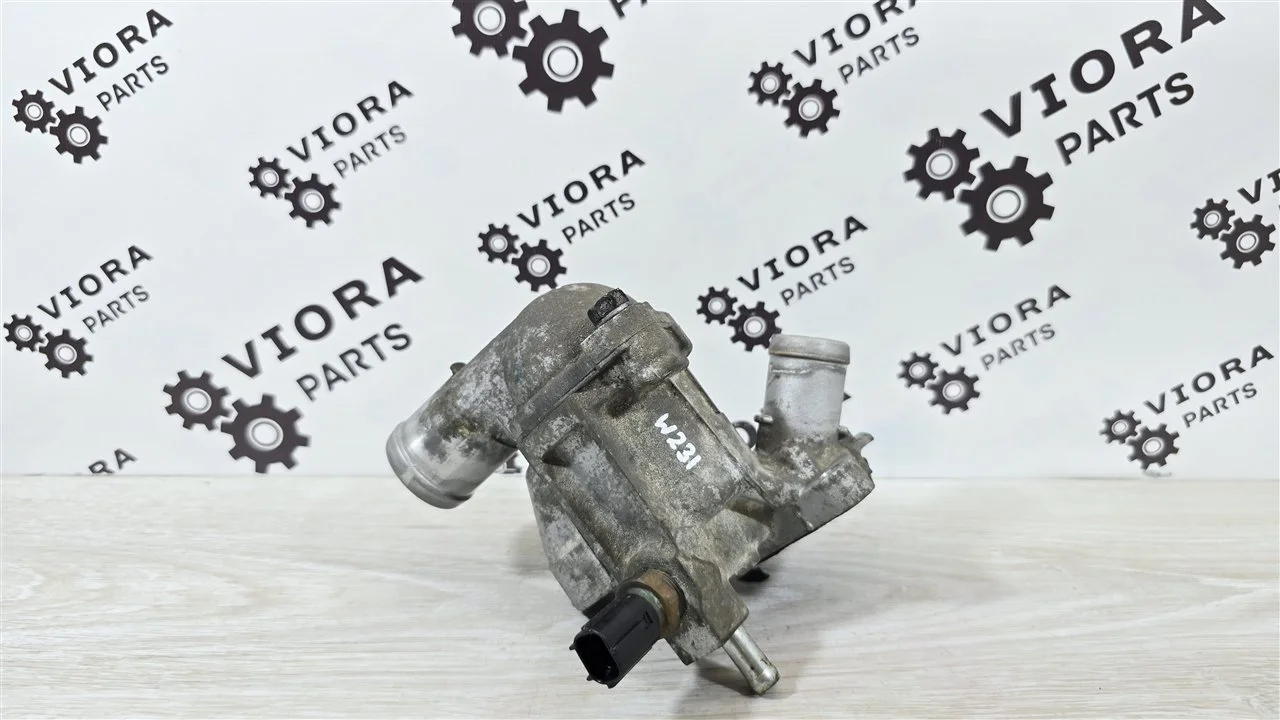 Термостат пробег 60к Mitsubishi Lancer 9 2008 MD358257 CS3A 4G18