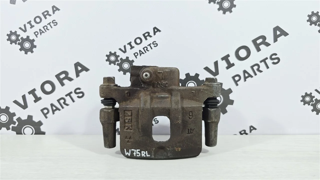 Суппорт тормозной пробег 30к Mitsubishi Lancer 9 2007 MR955065 CS3A 4G18, задний левый