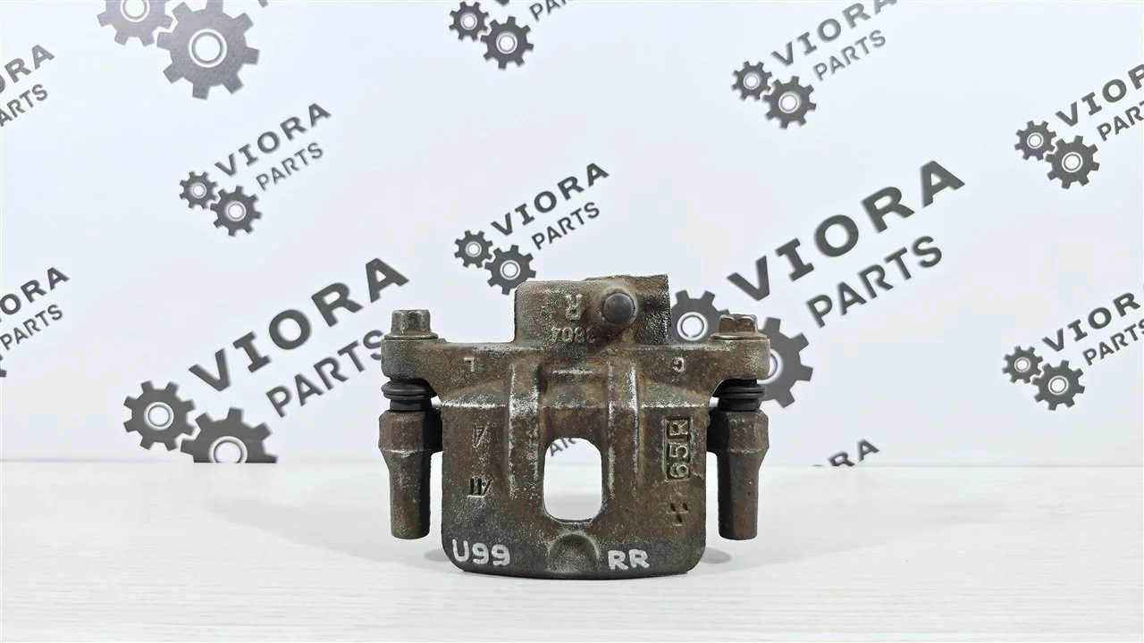 Суппорт тормозной пробег 30к Mitsubishi Lancer 9 2007 MR955065 CS3A 4G18, задний правый