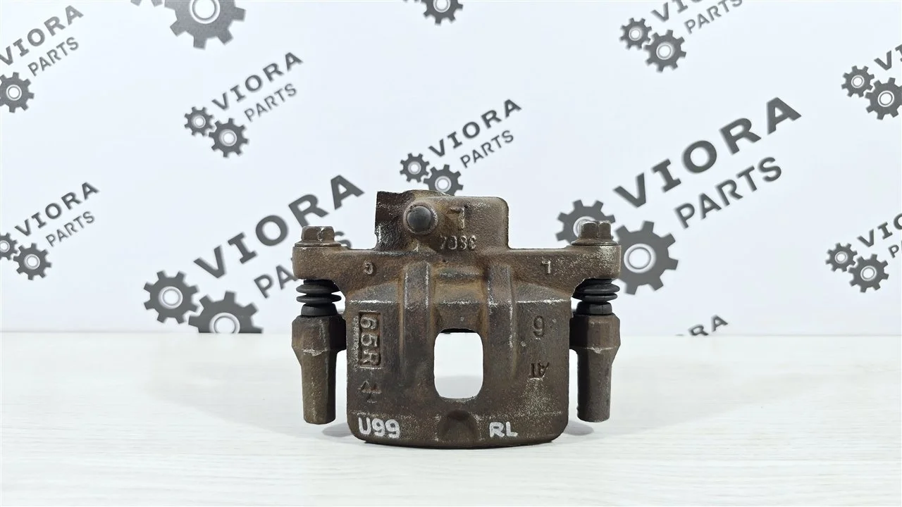 Суппорт тормозной пробег 30к Mitsubishi Lancer 9 2007 MR955065 CS3A 4G18, задний левый