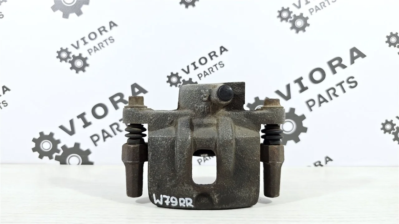 Суппорт тормозной пробег 70к Mitsubishi Lancer 9 2007 MR955065 CS3W 4G18, задний правый