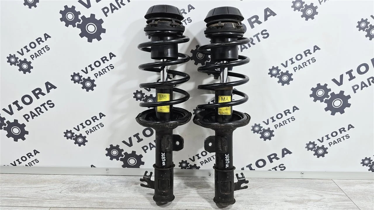 Амортизаторы комплект пробег 40к Chevrolet Lacetti 2007 96407819 J200 F16D3, передние