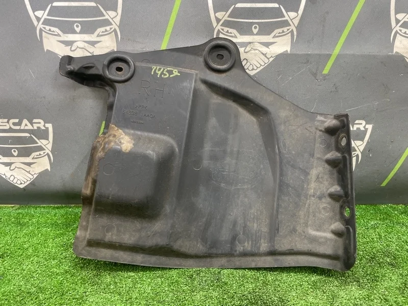 Защита днища кузова Nissan Murano 2008 648381AA0A PNZ51 VQ35DE, передняя правая