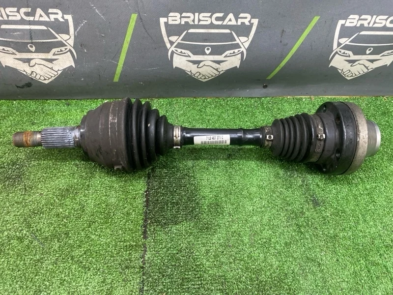 Привод Volkswagen Touareg 2005 7L0407271F 7L BMV, передний правый