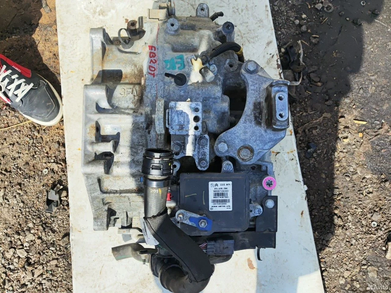 Коробка автомат aisin tf71sc 20ge13 1.2 eb2 dt