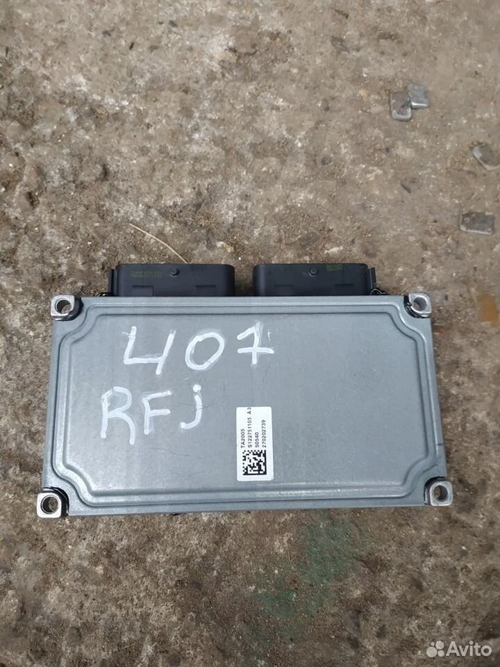 Блок управления акпп пежо 407 rfj