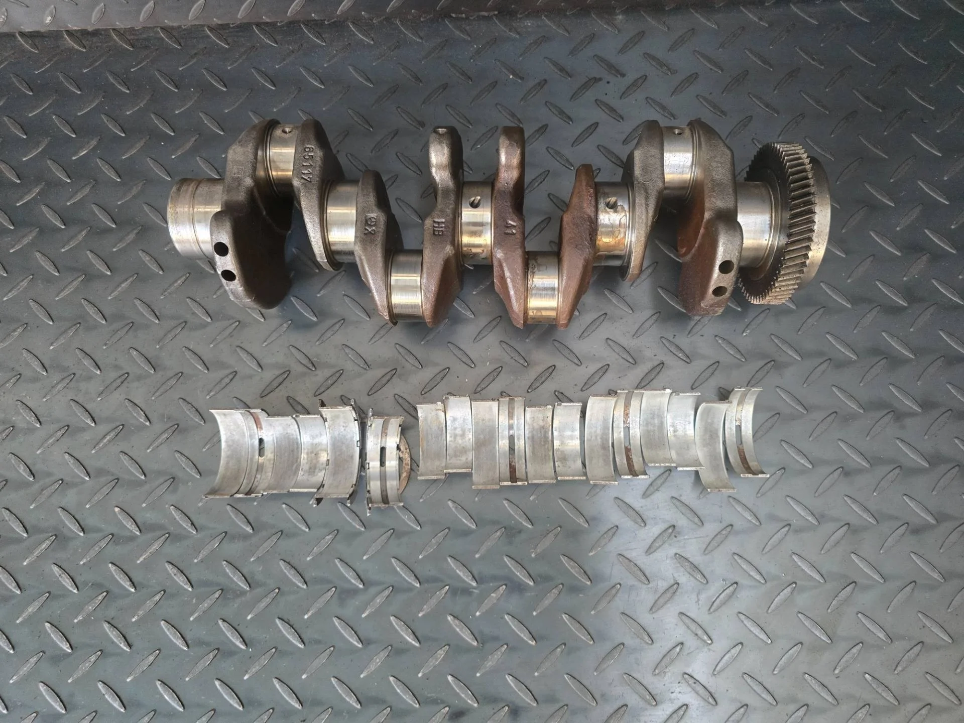 коленвал Mercedes-Benz Sprinter W906 рест.