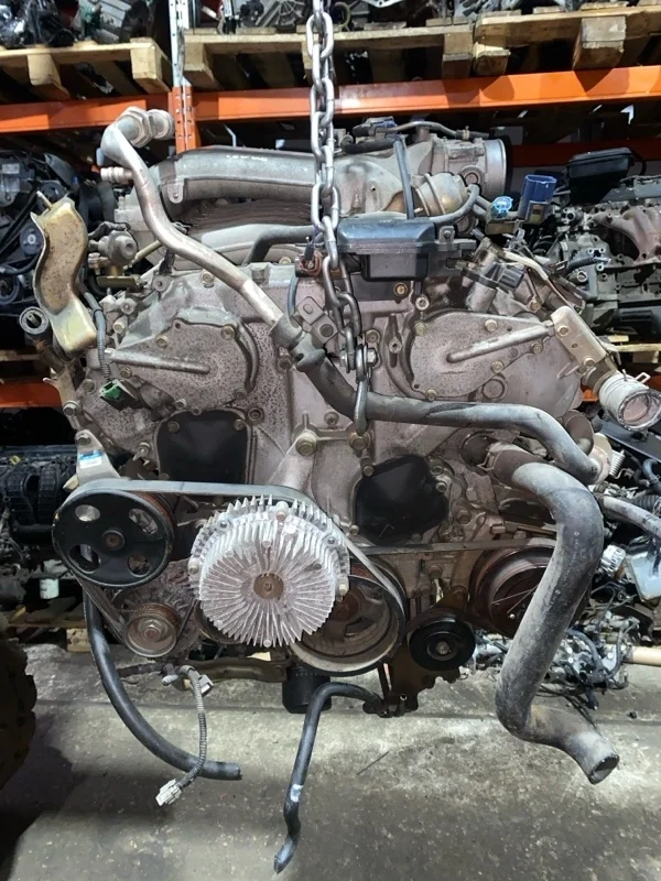 Двигатель Nissan Elgrand VQ35DE E51 VQ35DE 3.5